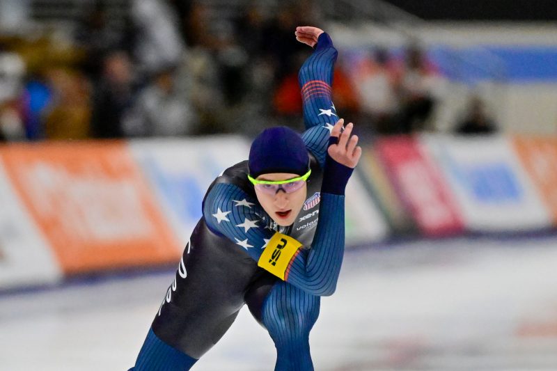 US speed skaters bring in medal haul at World Cup after Stolz sets tone