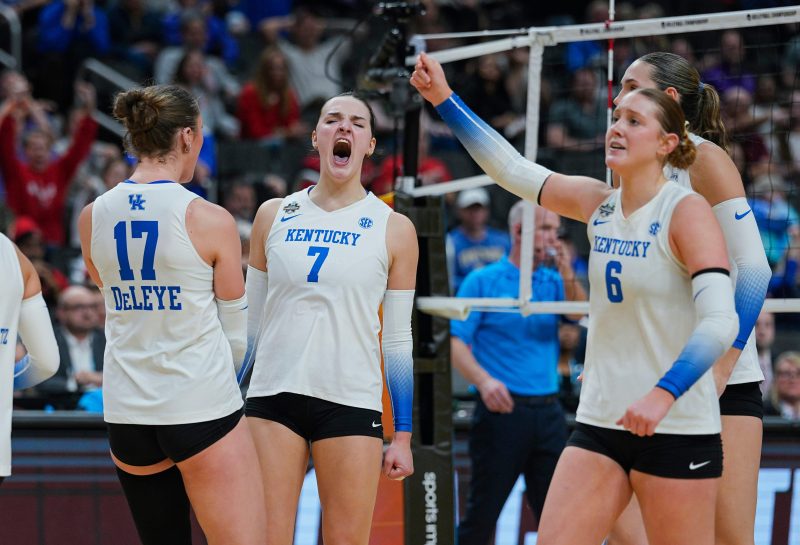 Kentucky rallies past Wisconsin, advances to NCAA volleyball championship