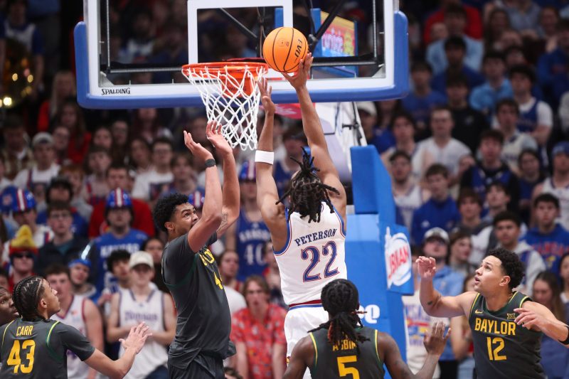 Darryn Peterson takes over in Kansas basketball’s win over Baylor