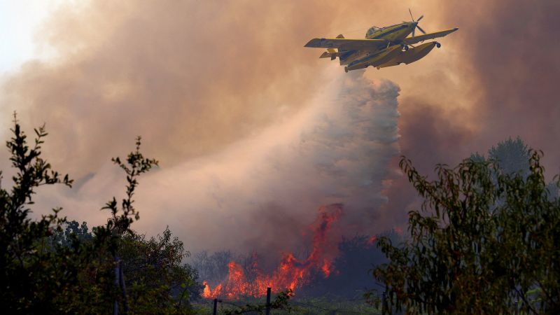 Live updates: France wildfires may not be out for months, authorities warn, as flames rage near Madrid and Bordeaux