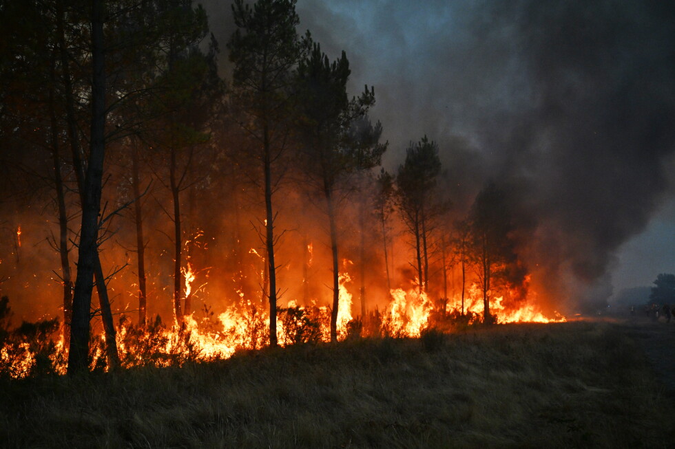 Wildfires in France drive 250,000 people from their homes and creep toward wine city of Bordeaux