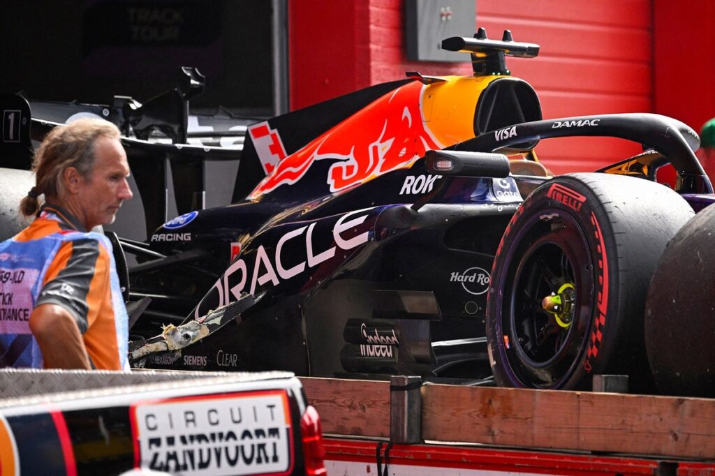 What caused Max Verstappen’s F1 Dutch GP crash